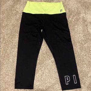 Pink Victoria’s Secret Cropped Leggings